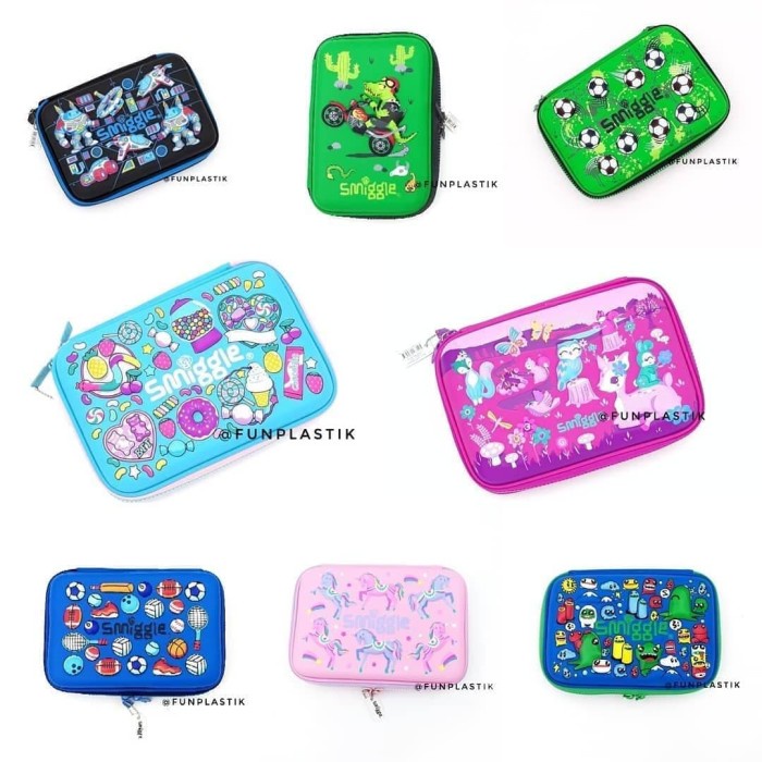 

Stas Smiggle Hardcase Tempat Pensil Kw
