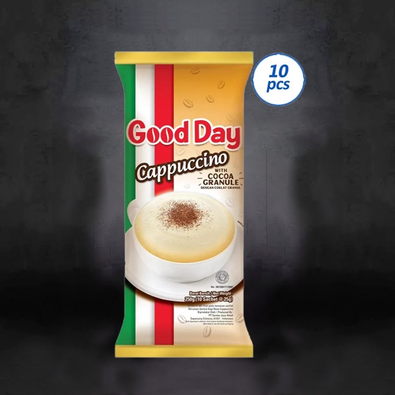 

GOOD DAY Kopi Instant Cappuccino with Cocoa Granule 10 x 25gr
