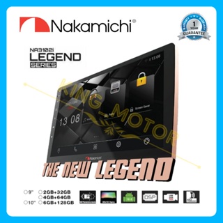 Head Unit Nakamichi NEW LEGEND 9/10 inch NA3102i RAM 2/32, 4/64, 6/128