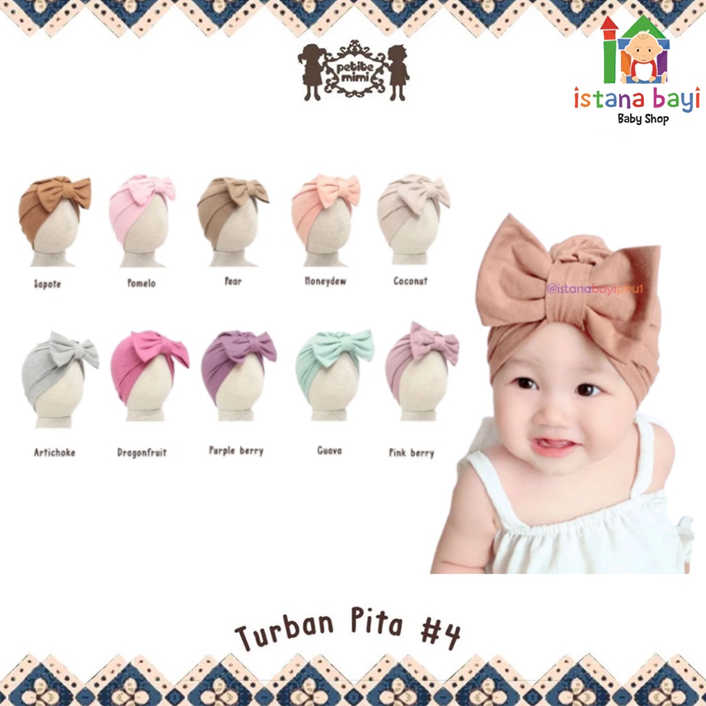 Petite Mimi Turban Pita /Turban Baby