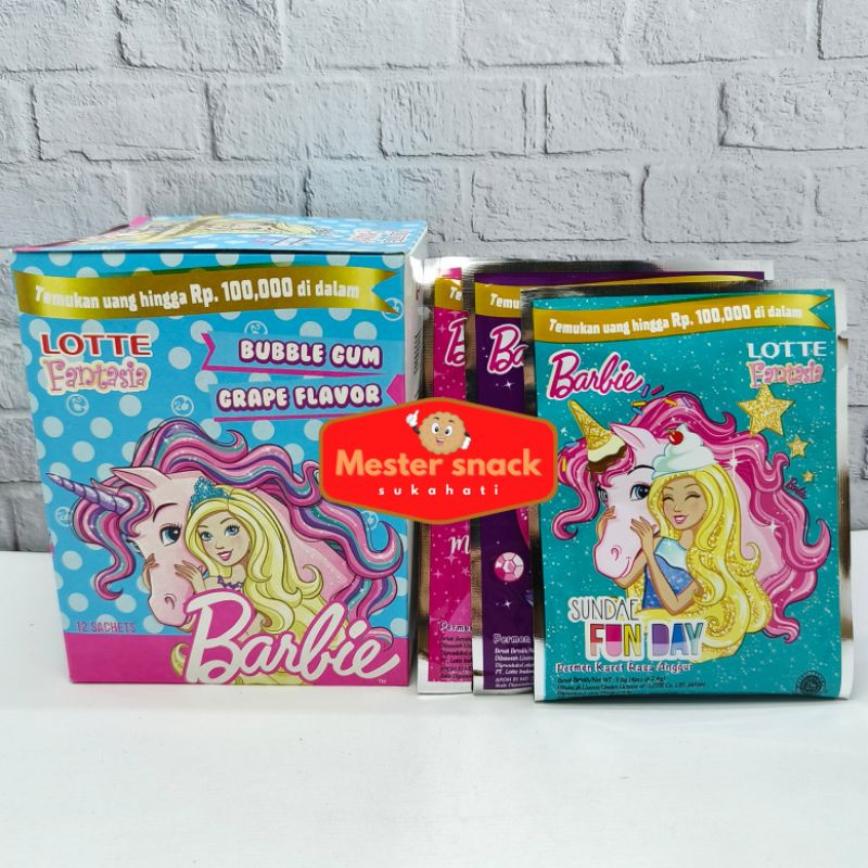 Lotte Bubble Gum (1 pack isi 12 pcs)