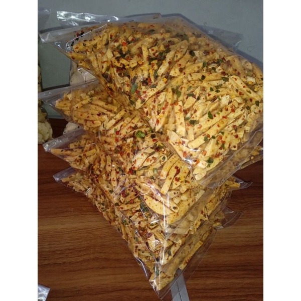 

500gram basreng stik pedas daun jeruk