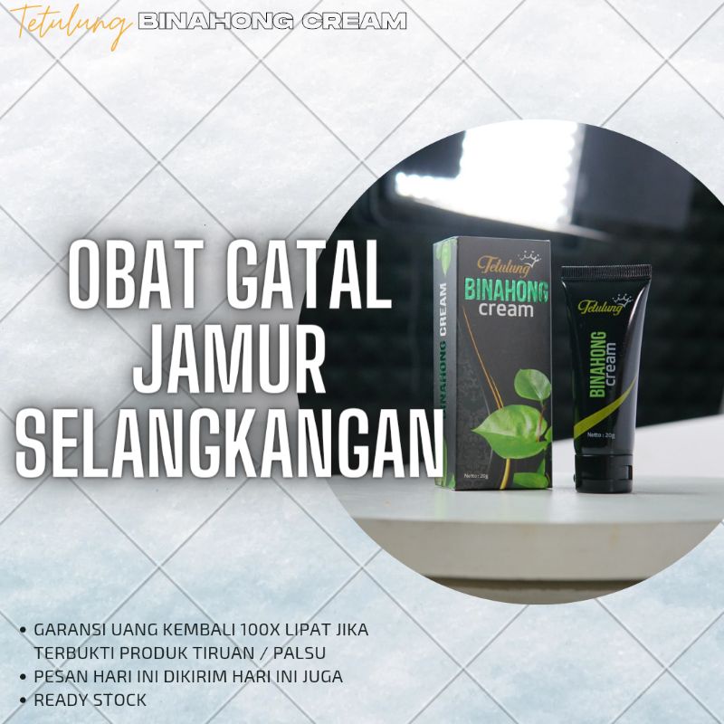 Obat gatal jamur selangkangan - Binahong Cream 20 gr