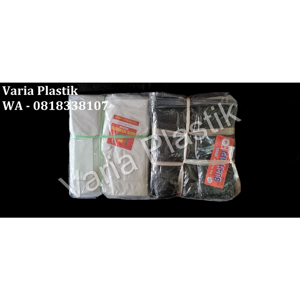 Kantong Plastik Kresek 15 Tebal 0.125