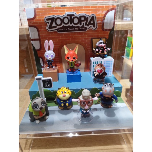 Miniso Japan Zootopia Bag Charm Blind Box Ready Stock Siap Kirim Se Indonesia