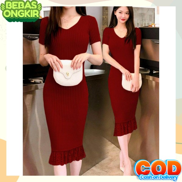 Jual Drees Cewe Kekinian Casual Dres Remaja Korea Bsju Sexi Model