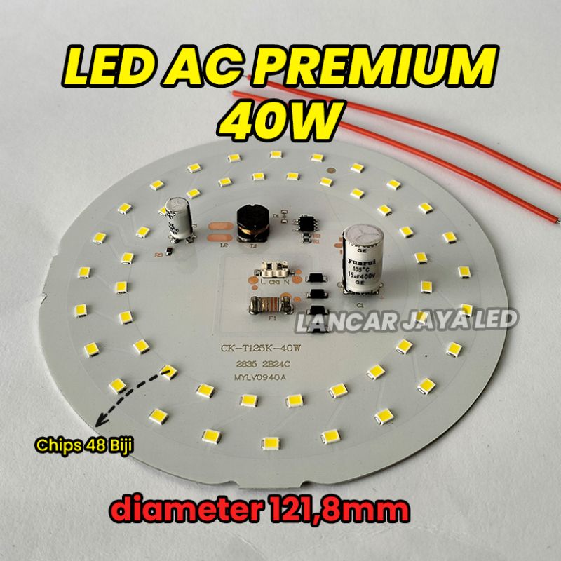 PCB LED AC Premium 40watt