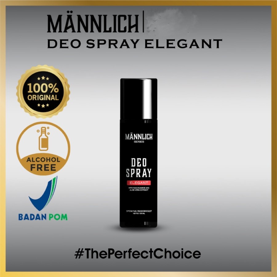 MANNLICH DEO SPRAY 100 ML - DEODORANT