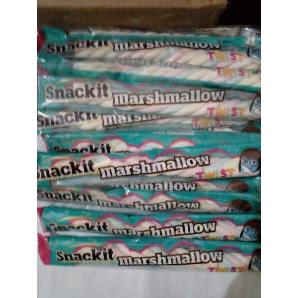 

Snackit marshmallow twist pack 13gr x 10 pcs