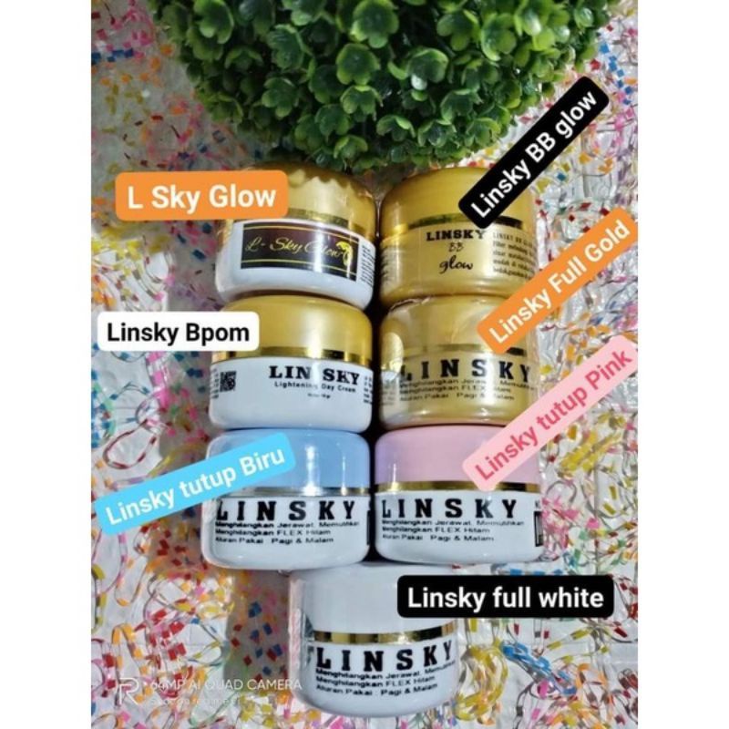 CREAM LINSKY/LIN SKY CREAM WAJAH 100%ORI