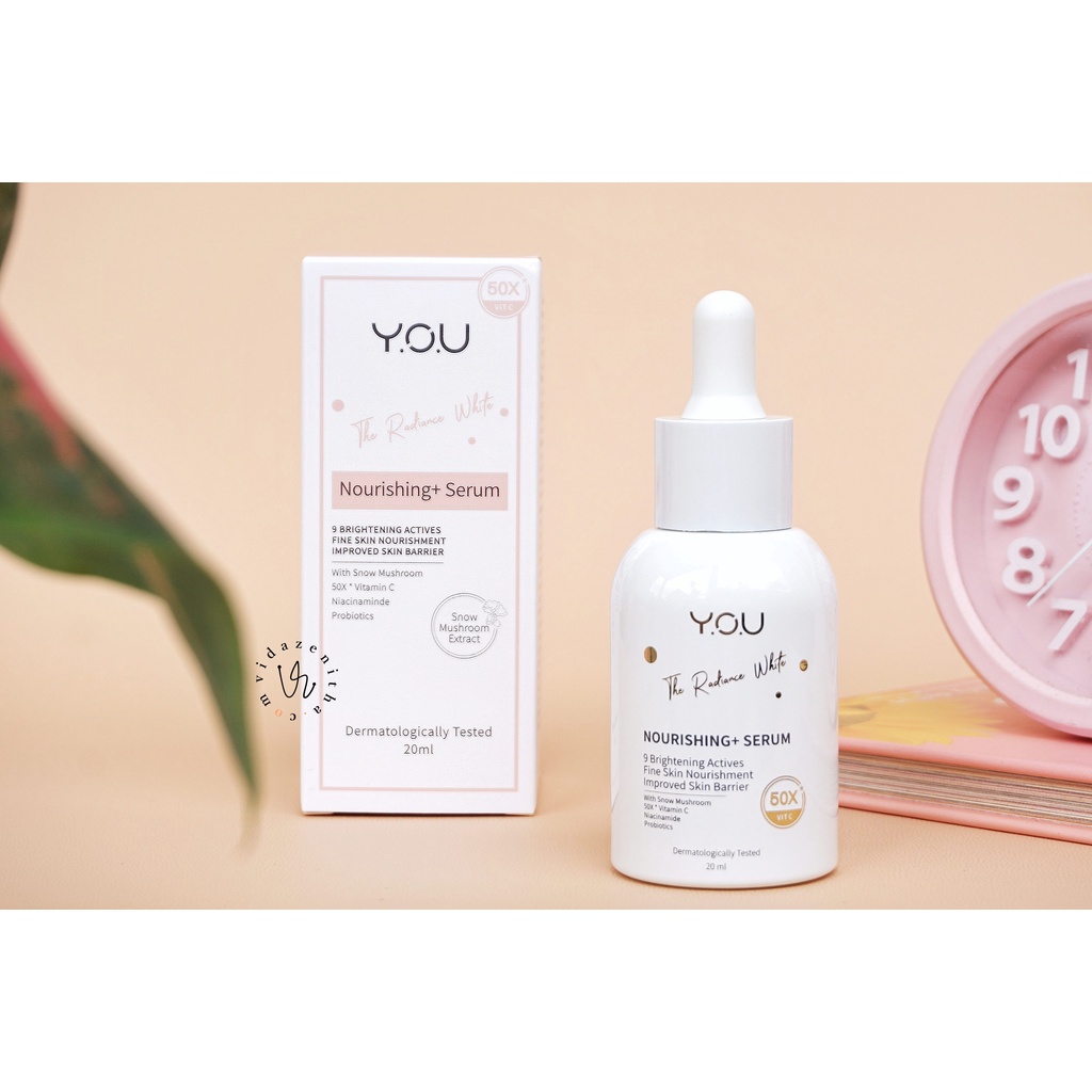 (READY) Y.O.U YOU The Radiance White Purifying Facial Foam/Serum/Cream Gel BPOM