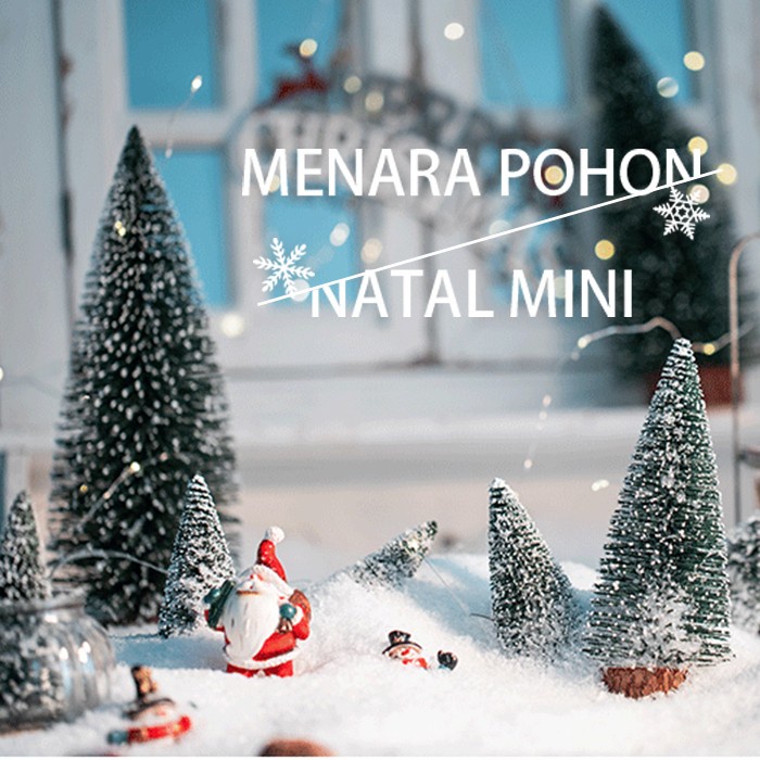 Pohon Natal / Pohon Natal Mini / Pohon Natal / Pohon Natal 10cm / Pohon Natal Mini Untuk Kerja / Pohon Natal Kecil / Hiasan Pohon Natal / Hiasan Pohon Natal Mini / Hiasan Pohon Natal