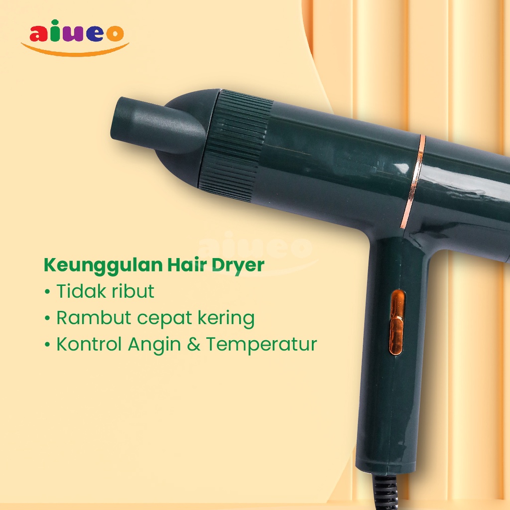 Hair Dryer Pengering Rambut Profesional Salon Eudora | Hairdryer Salon Profesional