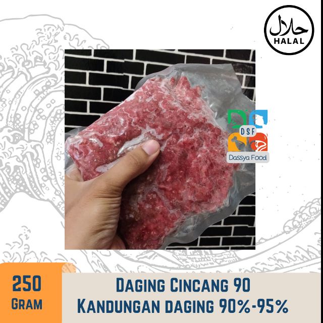

Daging Giling Cincang sedikit lemak / Minced Meat less fat 250gr