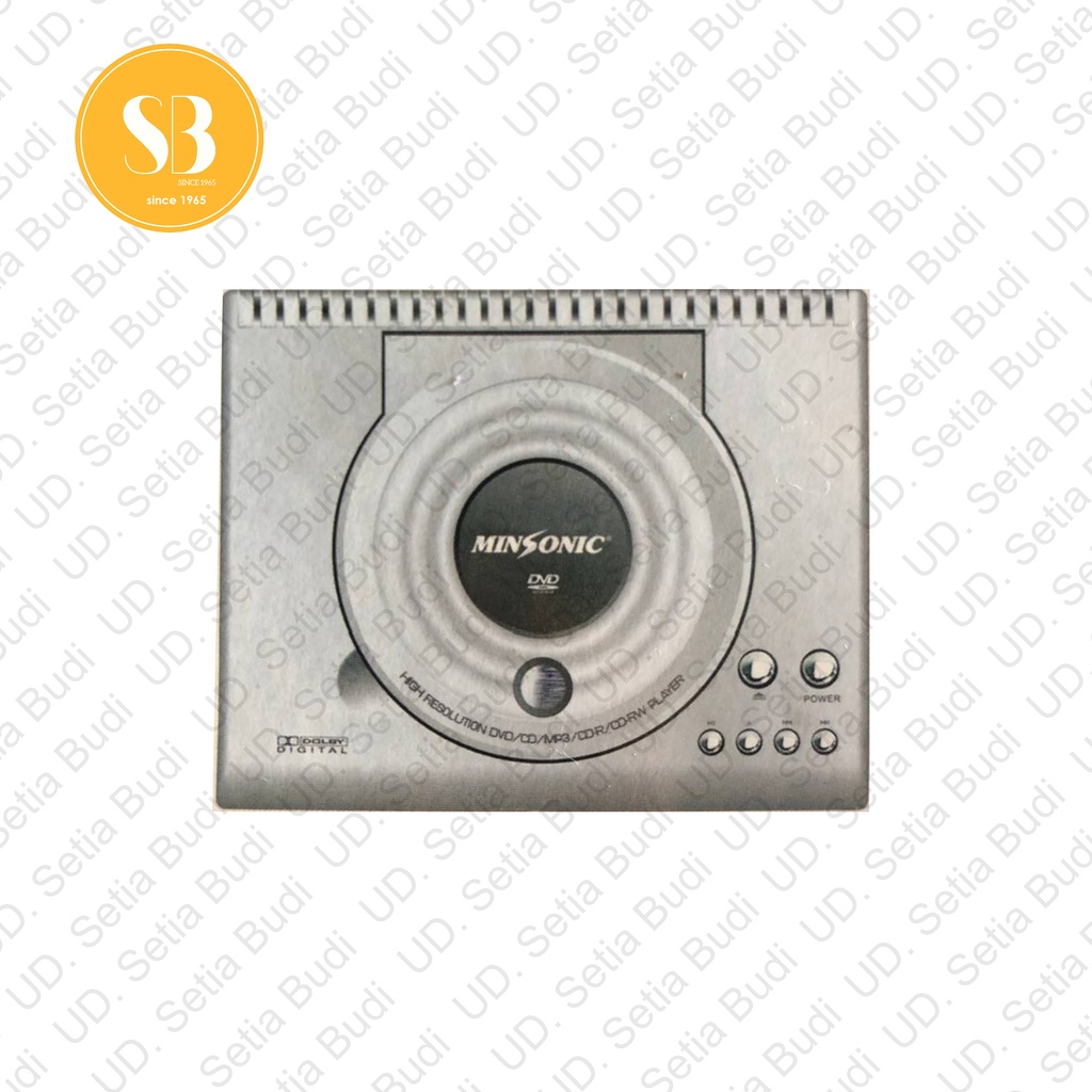 DVD Player Portable Minsonic 2100 Baru Cuci Gudang