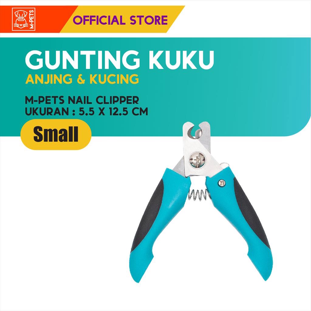 M-Pets Nail Clipper Size Small / Gunting Kuku Anjing Kucing Hewan