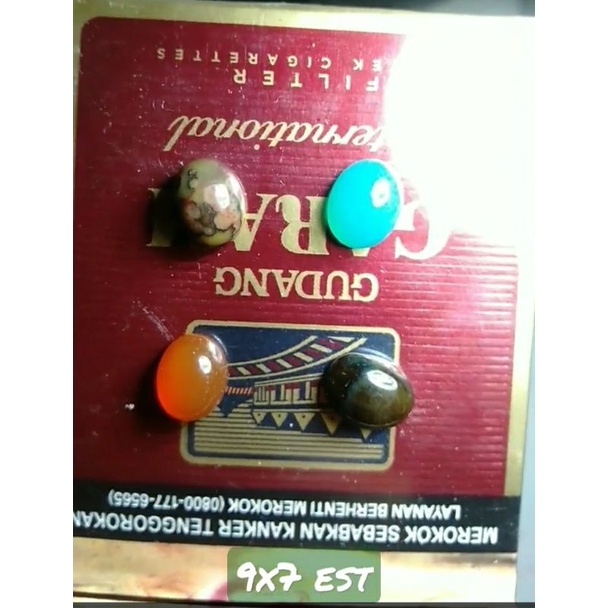 Batu akik bacan asli natural