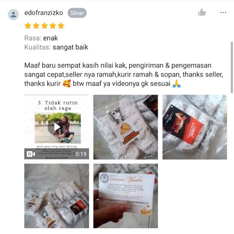 Cireng Rujak Original Isi 20 Super HEMAT ||Cireng Bumbu Rujak Endul | Cireng Original Cireng Salju || Home Made || Fresh Food Produksi Sendiri By.Cireng Menjenk Banyuwangi