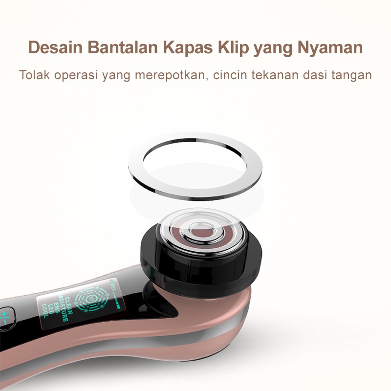 AmazeFan RF Frekuensi Radio Frekuensi Wajah Mengangkat elektrik anti aging Mesin Cryotherapy Perangkat alat pijat elektrik anti aging Mesin Cryotherapy Ultrasonik Mengencangkan Kecantikan Massager Led Terapi Cahaya Wajah Perangkat Pengangkat Keriput Pengh