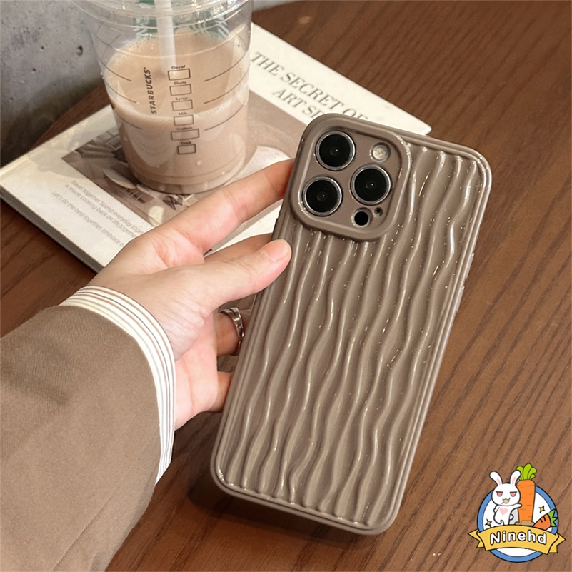 Casing Soft Case Silikon Motif Vertikal Retro Untuk iPhone 14 13 12 11 Pro Max X Xr Xs Max 8 7 Plus