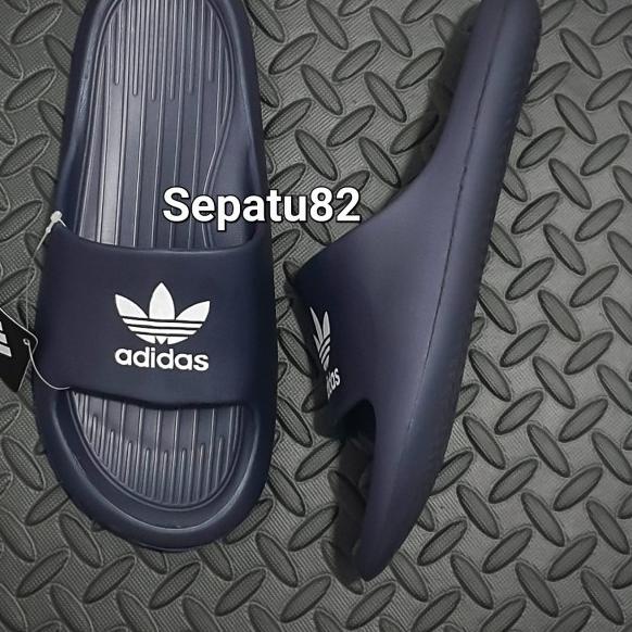 SANDAL KARET SANDAL PRIA SANDAL KAMAR MANDI SANDAL SELOP SANDAL COWOK - Putih, 41