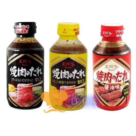 

EBARA YAKINIKU NO TARE MILD SHOYU 300GR [SAUS YAKINIKU BARBEQUE BBQ]