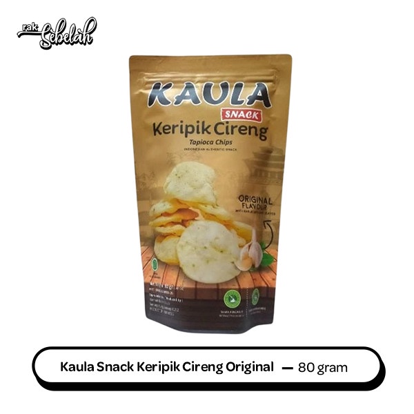 

Kaula Snack Keripik Cireng Original 80gr - No MSG | Tanpa Pengawet