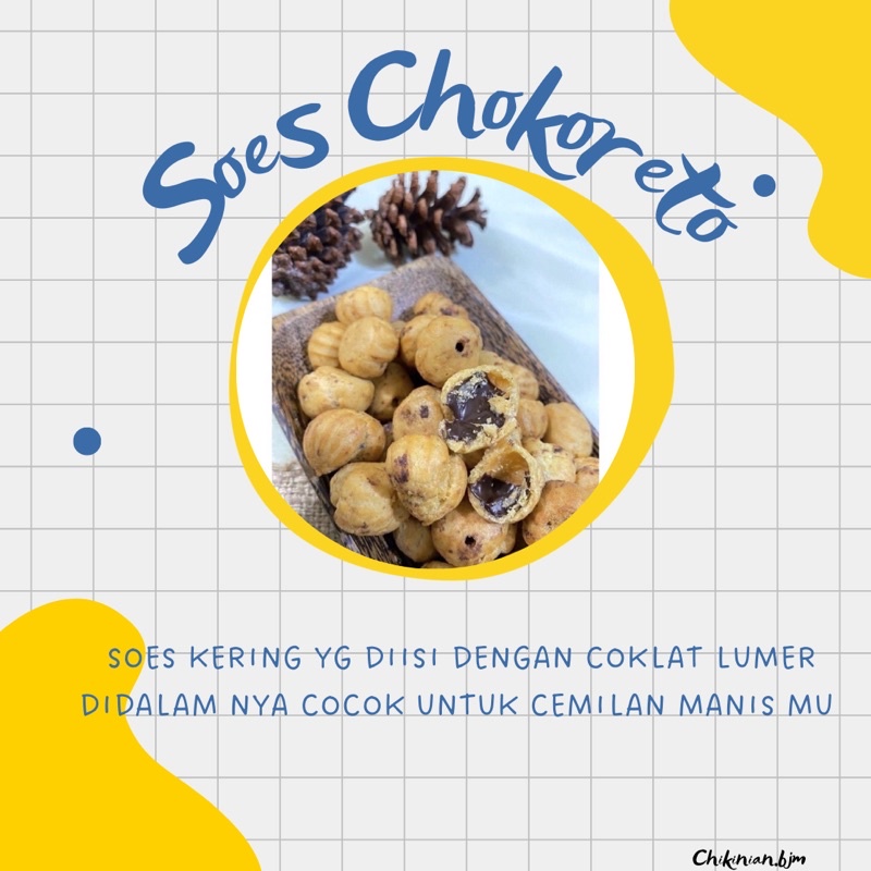 

[READY STOCK SIAP KIRIM] Soes Chokoreto