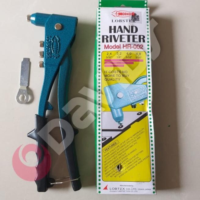 Tang Rivet Ripet Rifet Hand Rivet Ripet Rifet Lobster kualitas Tekiro