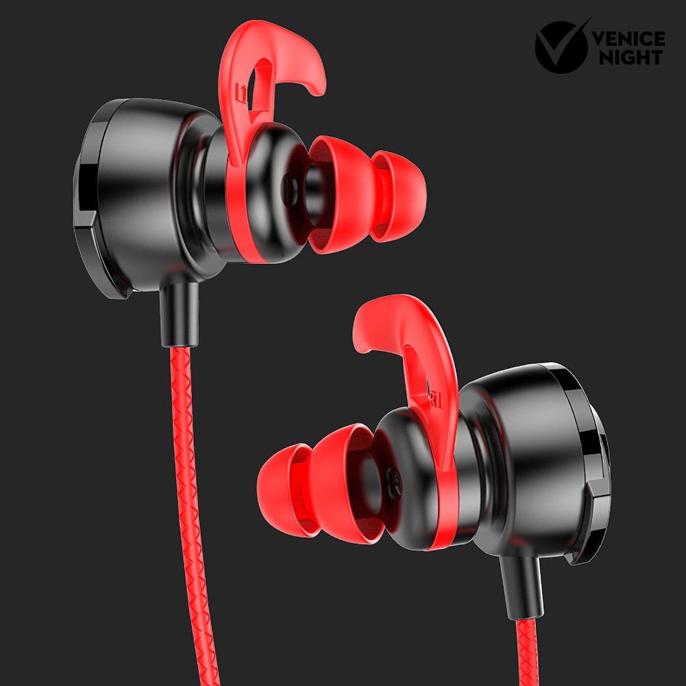 (VNEP) (Berkabel) G16 Headphone Gaming Bass Berat Universal dengan Mikrofon Ganda