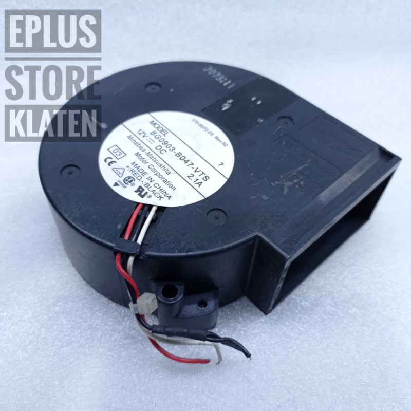 kipas blower keong 12V 2.1A Minebea Matsushita kp184