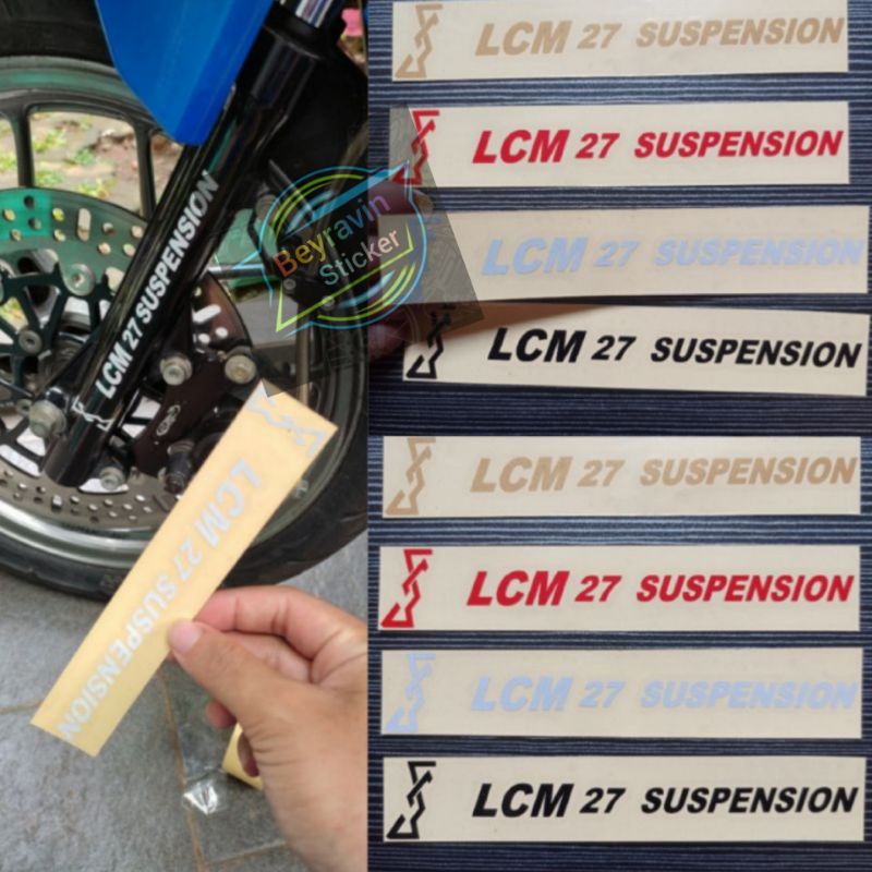 STICKER LCM 27 SUSPENSION CUTTING