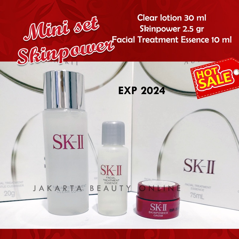 SK-II SK II SKII Clear lotion/ FTE 10 ml / skinpower anti aging