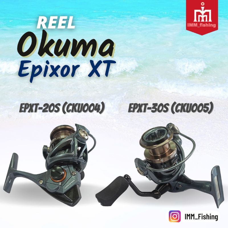 REEL OKUMA EPIXOR | Alat Gulungan Pancing | Spinning