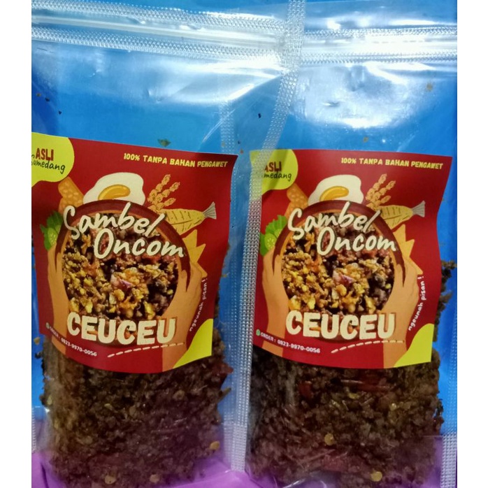 

sambel oncom |geprek ceuceu |khas Sumedang