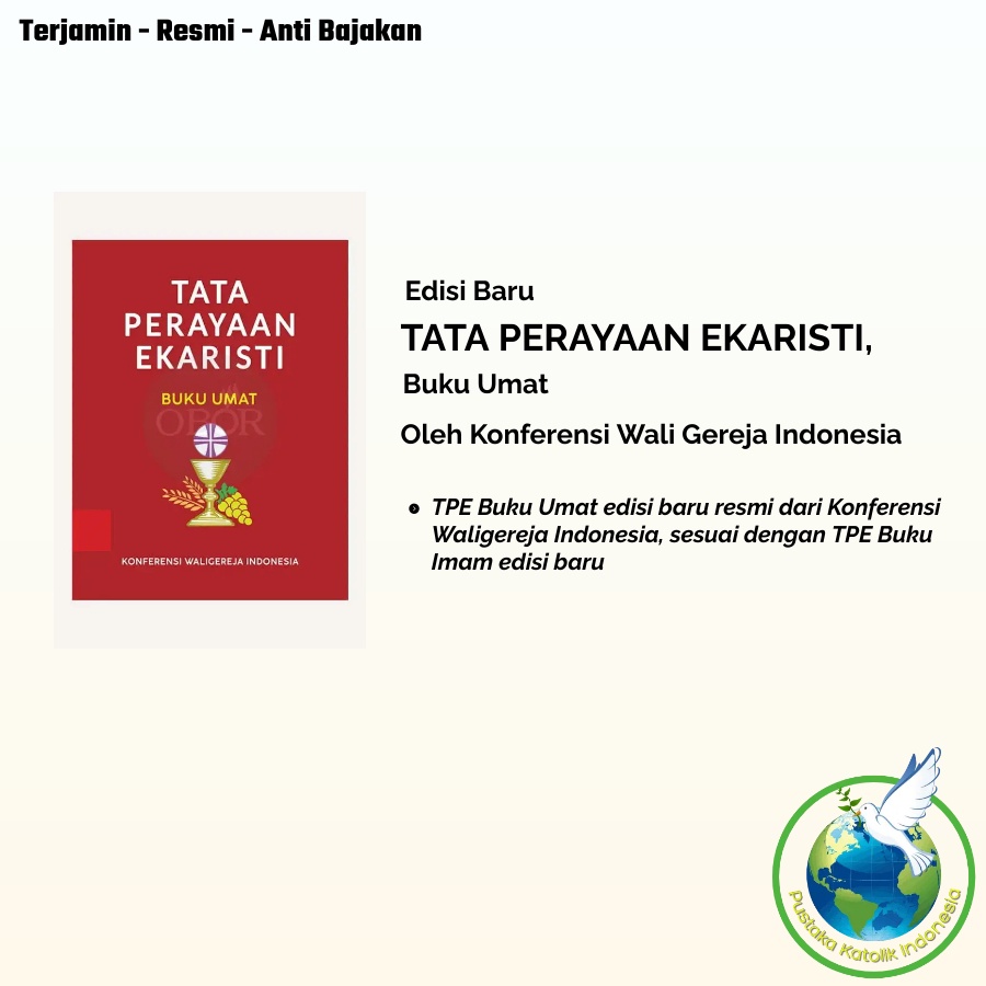 Tata Perayaan Ekaristi, Buku Umat -  TPE Umat Edisi Baru