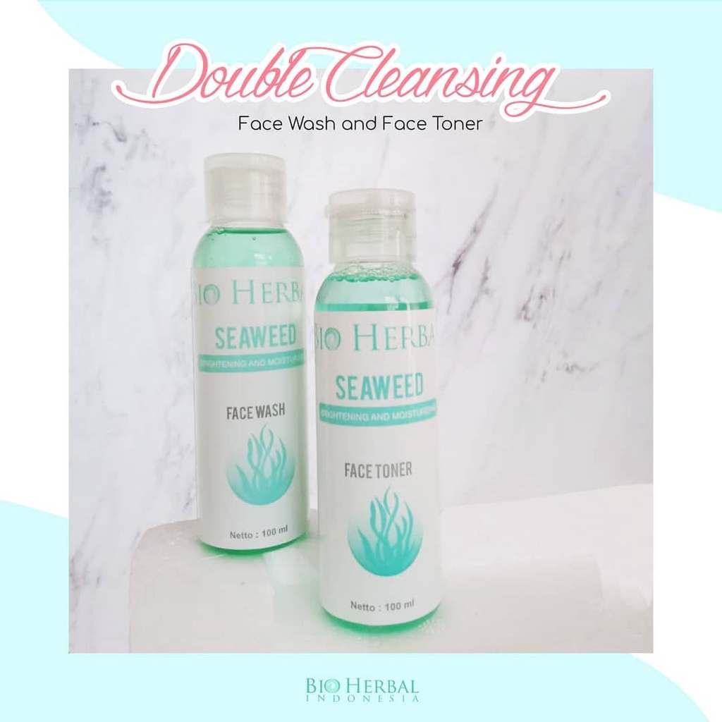 GORIMORI BIO HERBAL SEAWEED SKINCARE - FACE WASH TONER