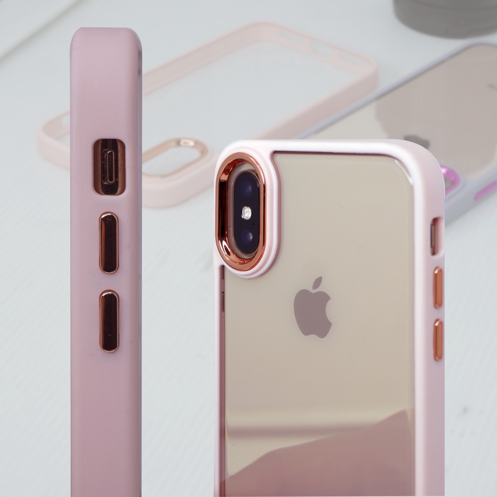 Case IPhone XR | 11 | 11 PRO MAX | 12 /12 PRO | 12 PRO MAX  CASE LUXURY Candy Macaron Plating softcase CaseSeller Casing