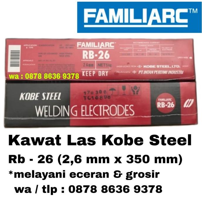 Kawat Las Rb-26 2,6 / Kawat Las Kobe / Kawat Las Welding Electrodes