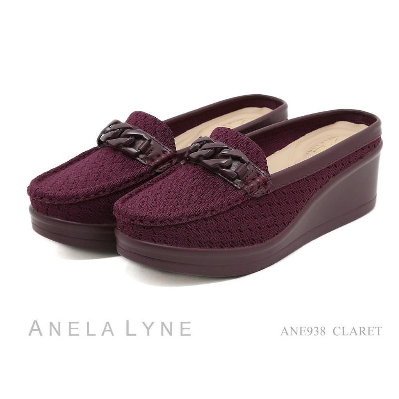 ANELA LYNE FITHRYA SANDAL/SLOP ANE938 SEPATU WEDGES WANITA TERBARU PREMIUM ORIGINAL
