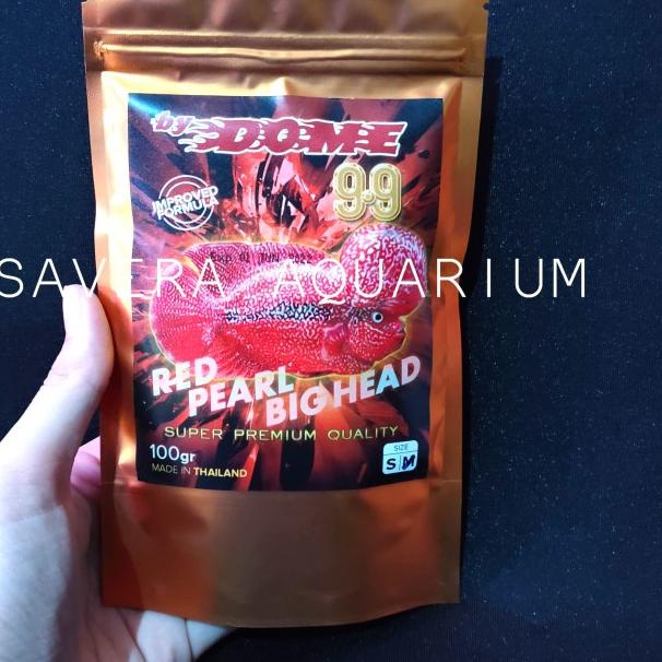 99 MAKANAN LOHAN 100 gr / PELET IKAN LOUHAN / DOME / ORIGINAL THAILAND - S