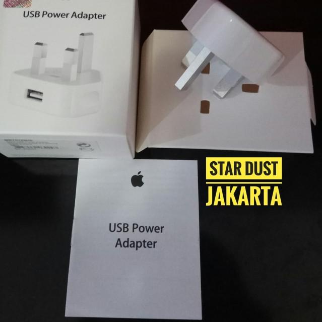 ORIGINAL Adapter charger iphone 6 6s 7 8 X Xs Xs Max Xr kaki 3