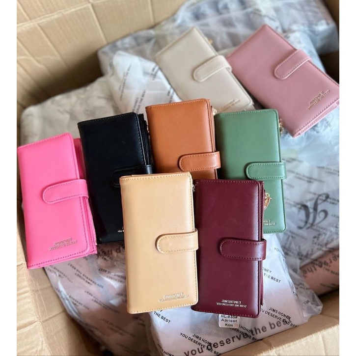Aira Wallet Plus Jims Honey Dompet Panjang Hp Lipat Wanita Import