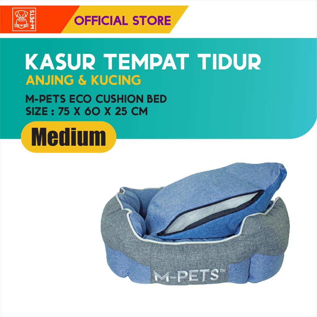 M-Pets Eco Cushion Size M / Kasur Tempat Tidur Kucing Anjing