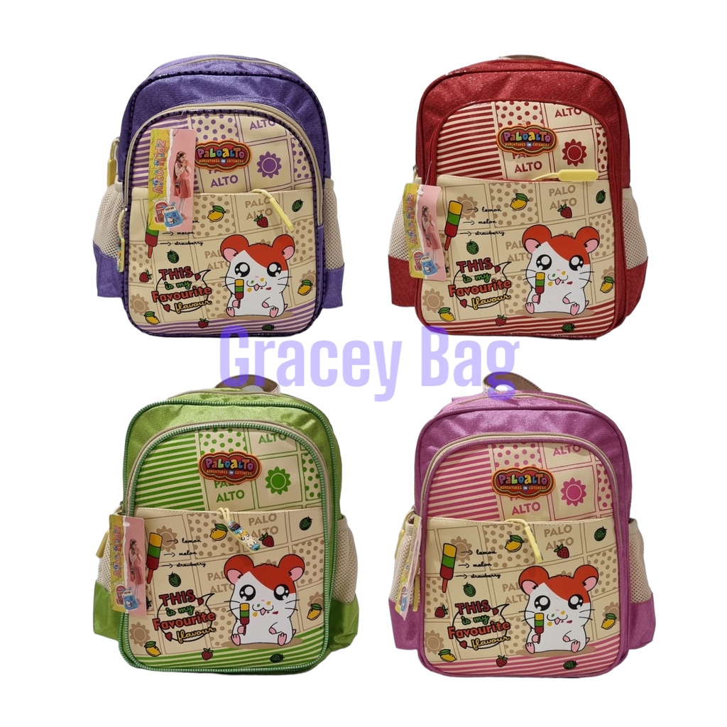 GB-40064P Tas Ransel Perempuan Anak TK / PAUD