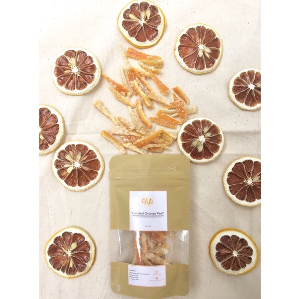 

Candied Orange Peel/Permen Kulit Jeruk - Manisan Kulit Jeruk