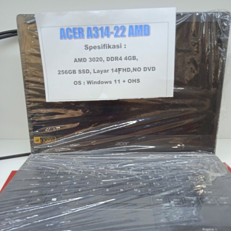 Laptop Acer A314-22 AMD