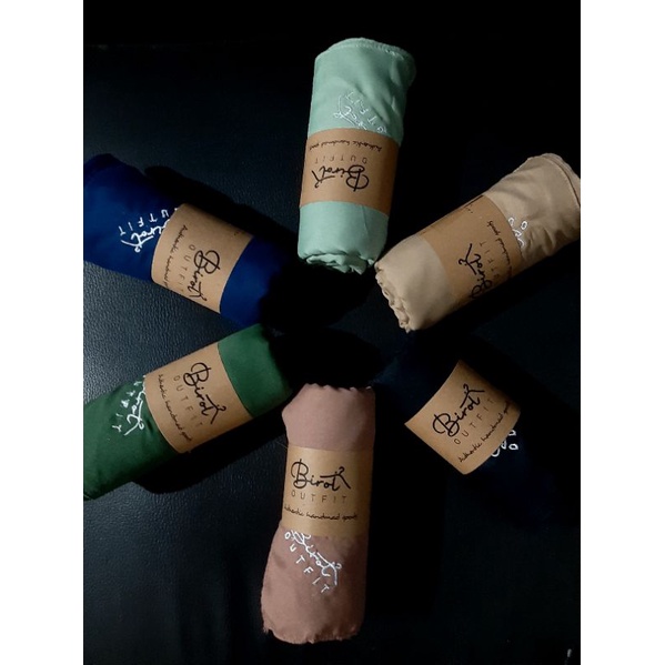 HIJAB POLOS PREMIUM/KRUDUNG/HIJAB SEGI EMPAT