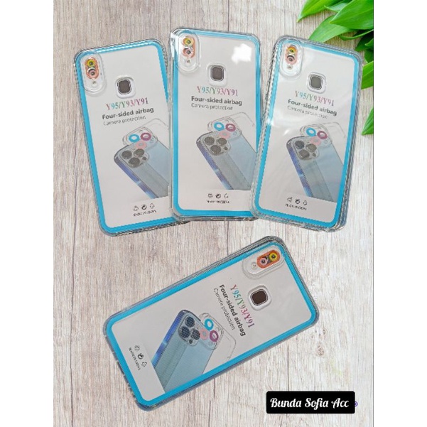 Softcase bening protect camera for Vivo y95/y93/y91 TPU transparan