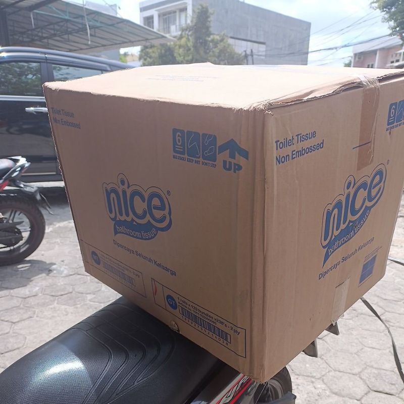 TISU NICE ROLL TULANG 120 PCS. SATU DUS SAMEDAY/INSTANT
